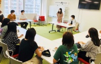 トラベルコース1年生　第1回　先輩の話を聞く会！