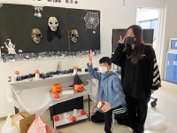 【留学生会】1年生Halloween準備