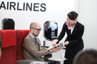 学びの集大成！エアライン・　国際エアライン　接遇コンテスト