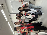 エアラインの学生6名が検定優秀者表彰を受けました！