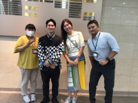 卒業生が来てくれました! ~社会人として新たな一歩~