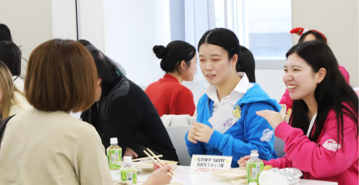 在校生とランチ交流会♪